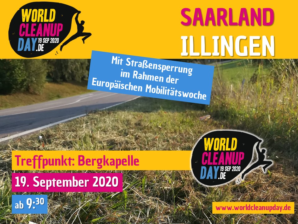 World Cleanup Day & EMW auf der Kipp (Saarland)