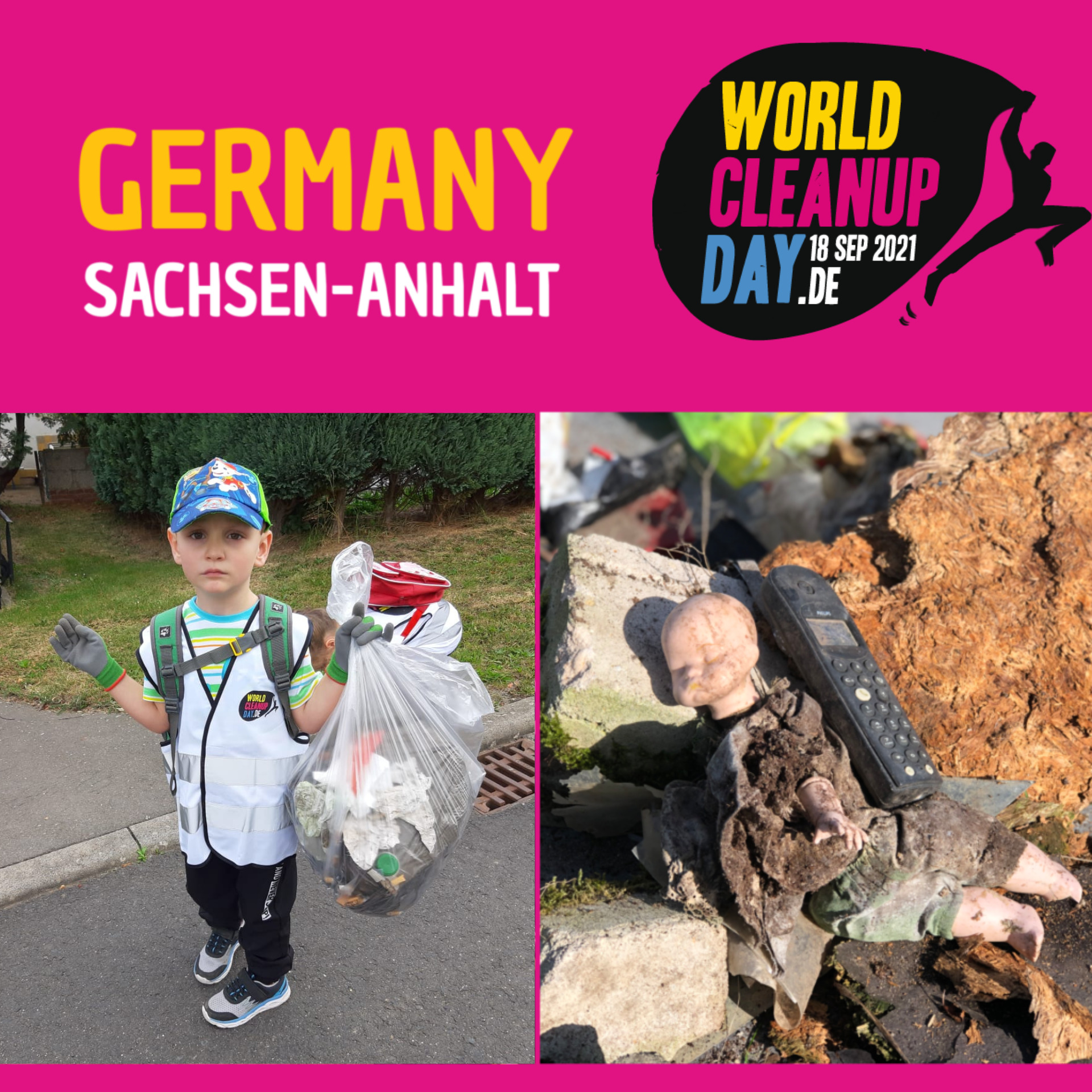 World Cleanup Day @ Dessau-Roßlau (Sachsen-Anhalt)