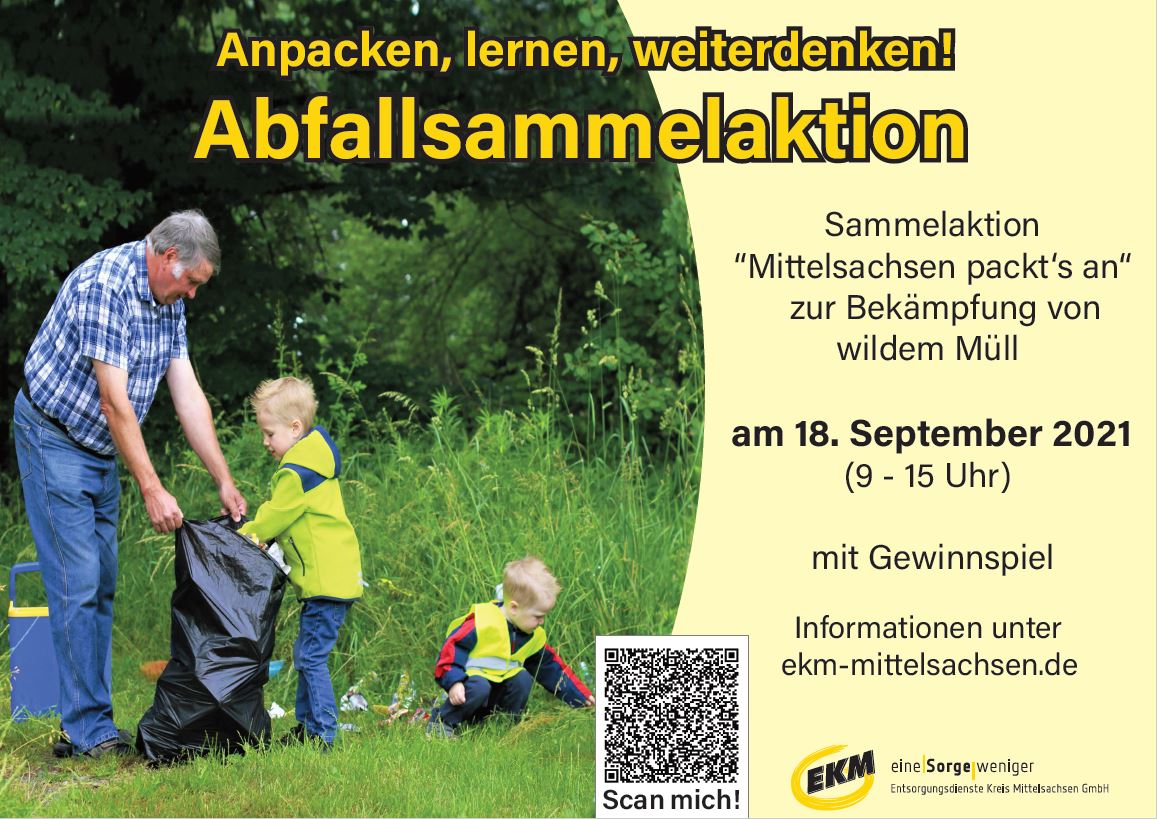 Mittelsachsen packt’s an! Region Döbeln gegen wilden Müll (Sachsen)