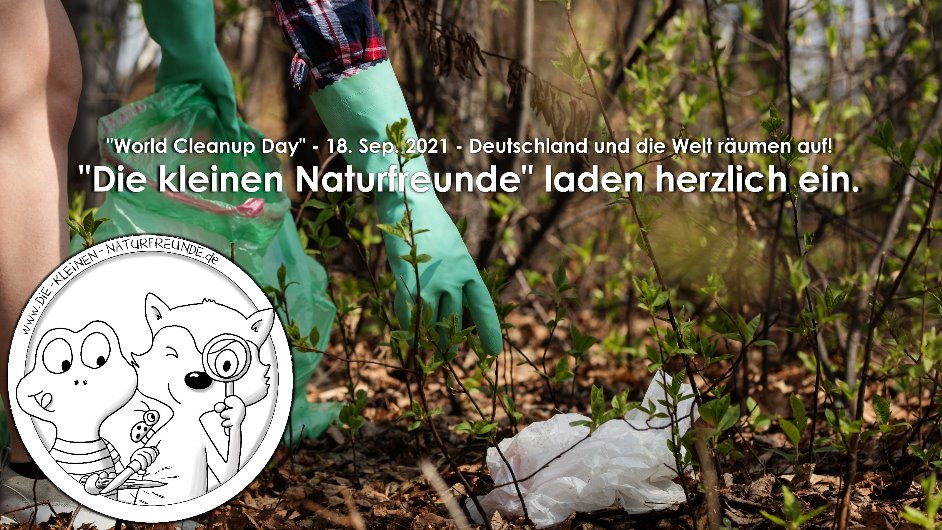 Cleanup mit "Die kleinen Naturfreunde" (Nordrhein Westfalen)
