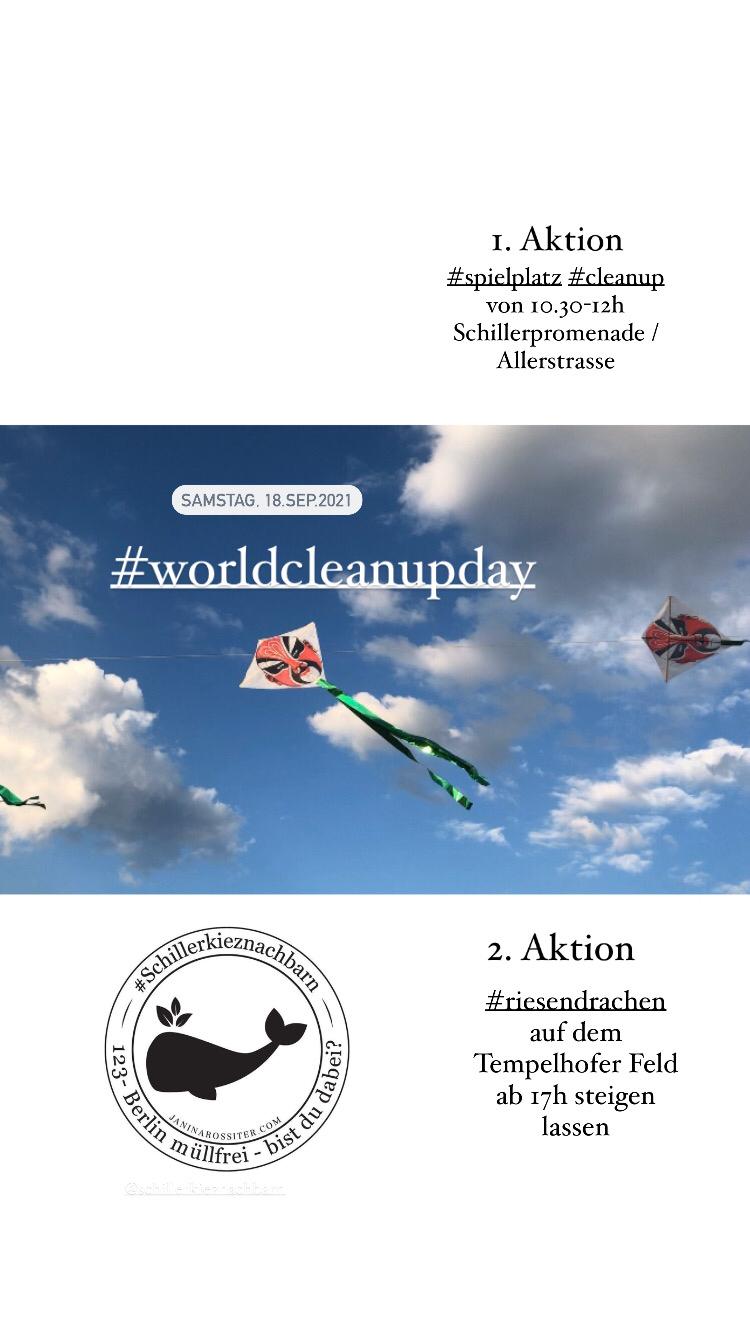 World Cleanup Day Schillerpromenade (Berlin)