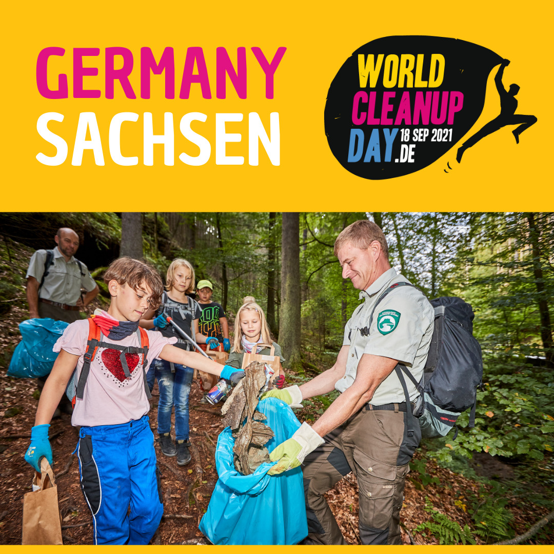 World Cleanup Day mit dem Decathlon Dresden (Sachsen)
