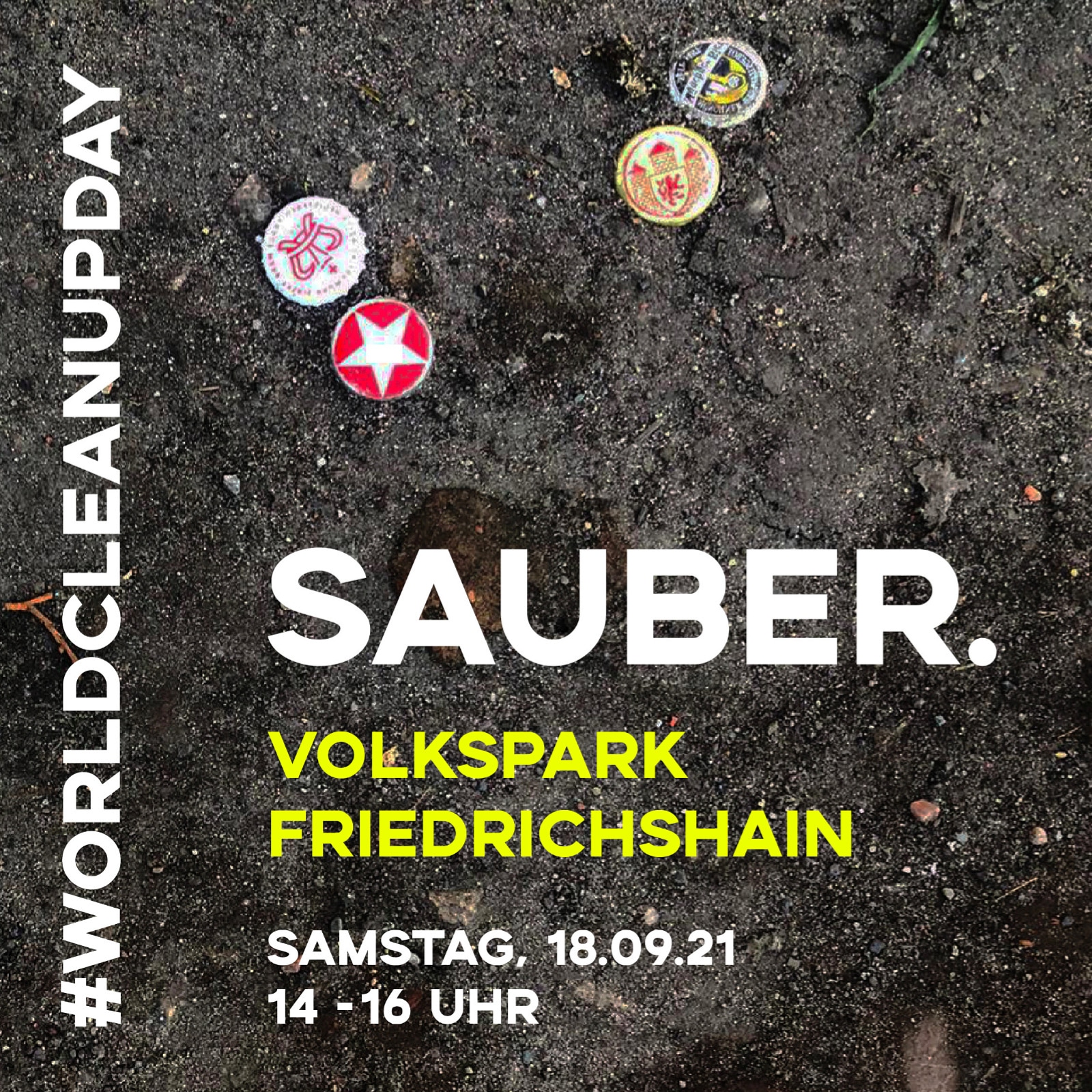 CleanUp | sauber.Volkspark Friedrichshain (Berlin)