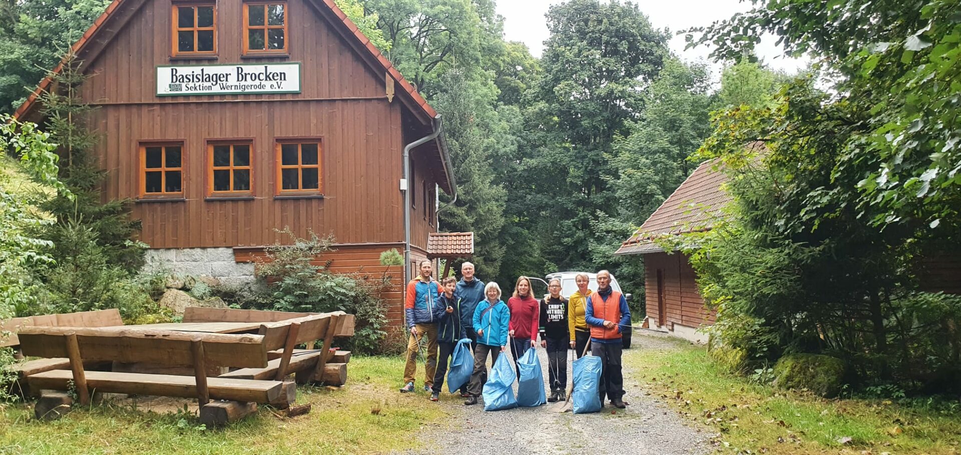Deutscher Alpenverein - Müllsammeln im Nationalpark Harz (Niedersachsen)