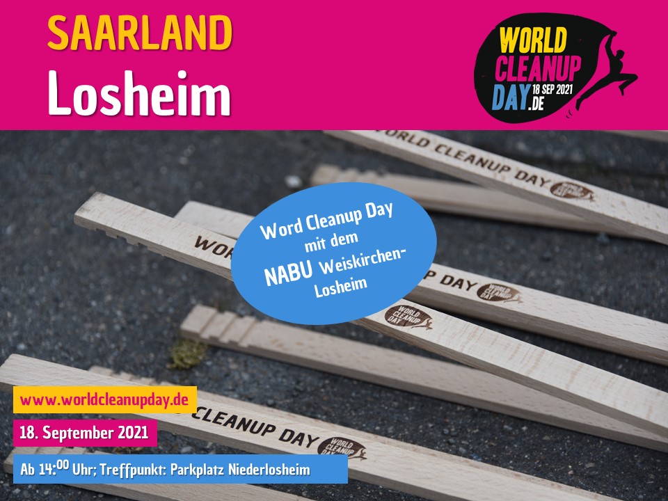 World Cleanup Day mit dem NABU Weiskirchen-Losheim - (Saarland)