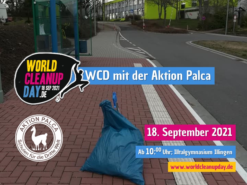 World Cleanup Day mit der Aktion Palca vom Illtalgymansium - Illingen (Saarland)