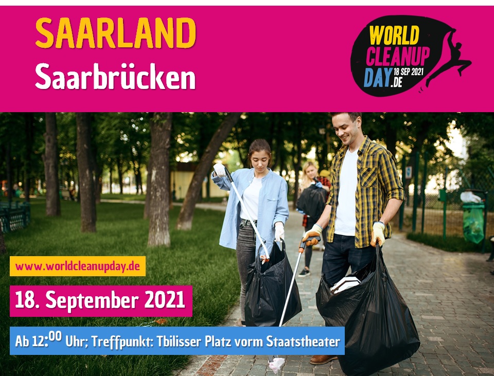 Clean Up Day 2021 mit Terra Utopia! - Saarbrücken - (Saarland)
