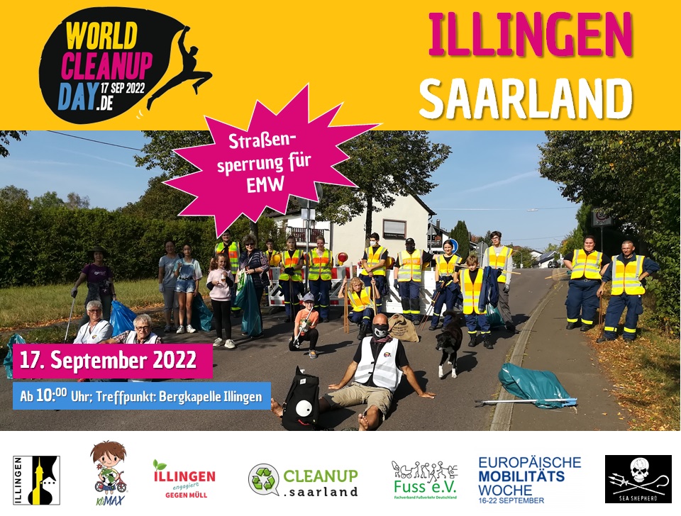 World Cleanup Day in Illingen (Saarland)