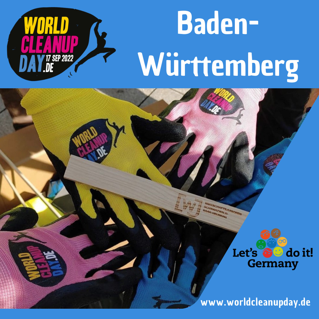 World Cleanup Day im Rahmen der BUKO 2022 – Wir machen mit! (Baden-Württemberg)