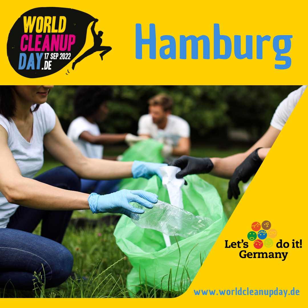 World Cleanup Day in der Weidenallee (Hamburg)