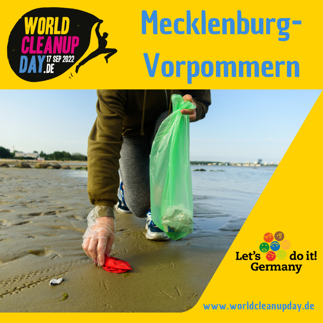 4. Küstenputztag am World Cleanup Day (Mecklenburg-Vorpommern)