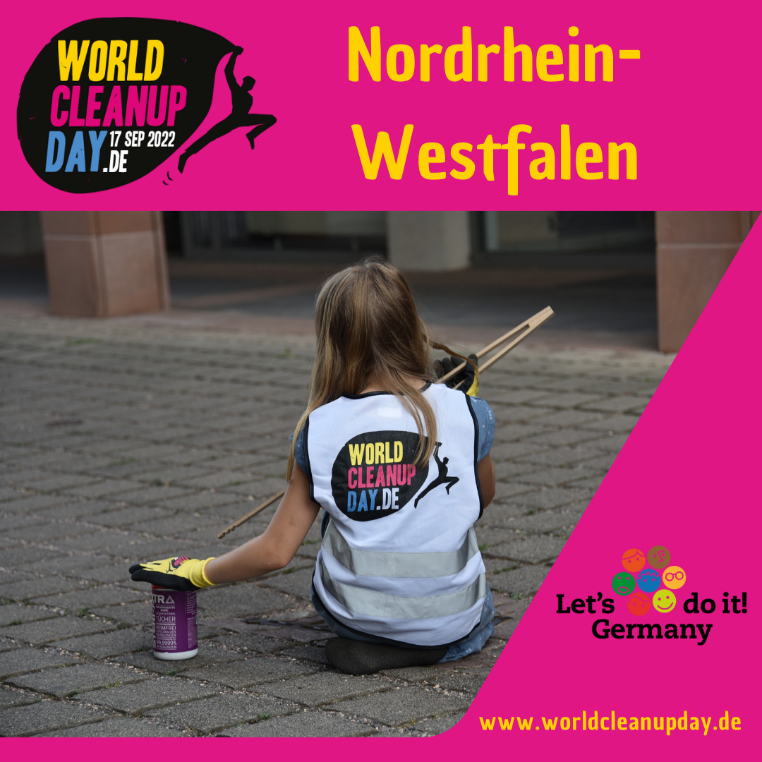 World Cleanup day - die Welt räumt auf und der Kreis Unna macht mit (Nordrhein-Westfalen)