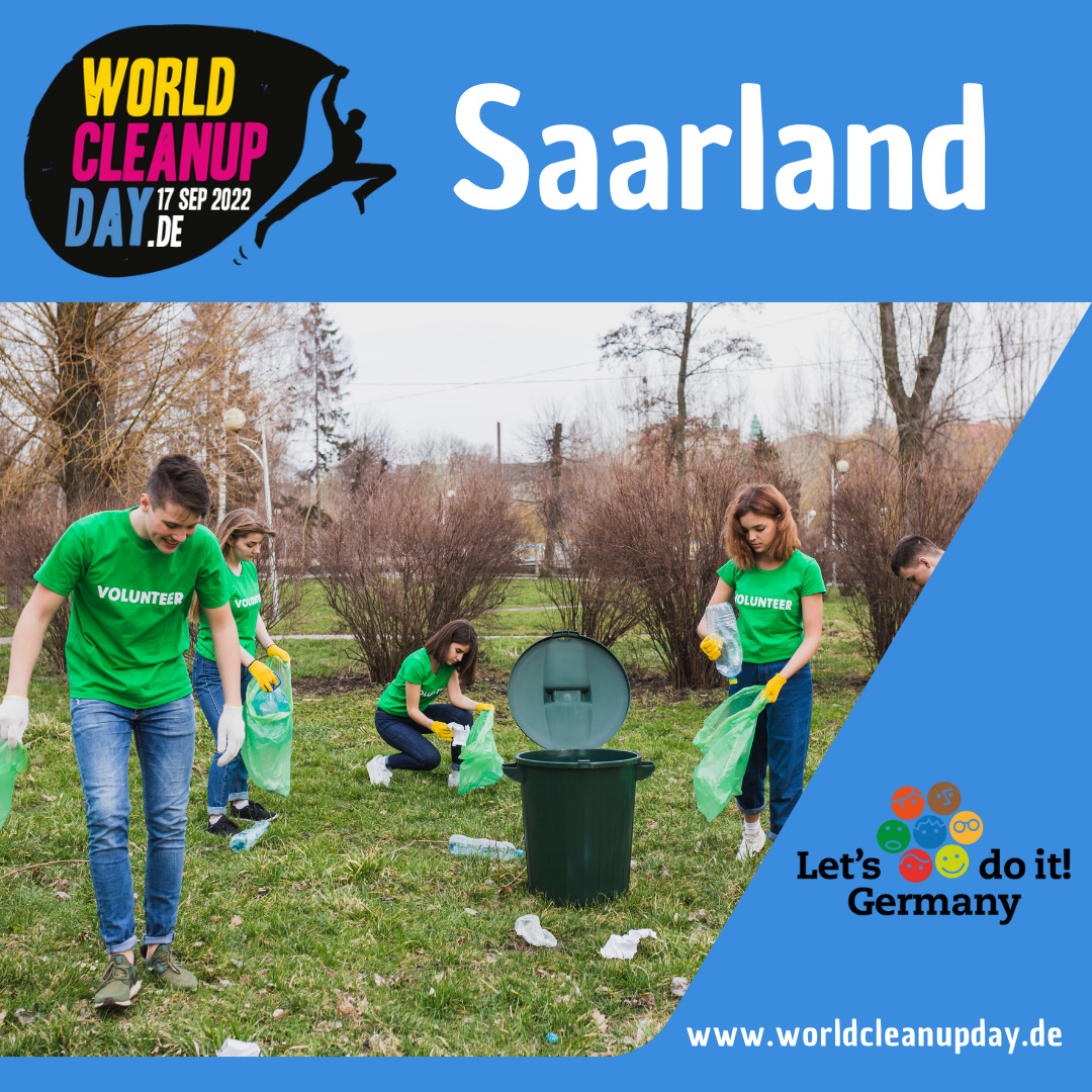 World Cleanup Day in Saarbrücken (Saarland)