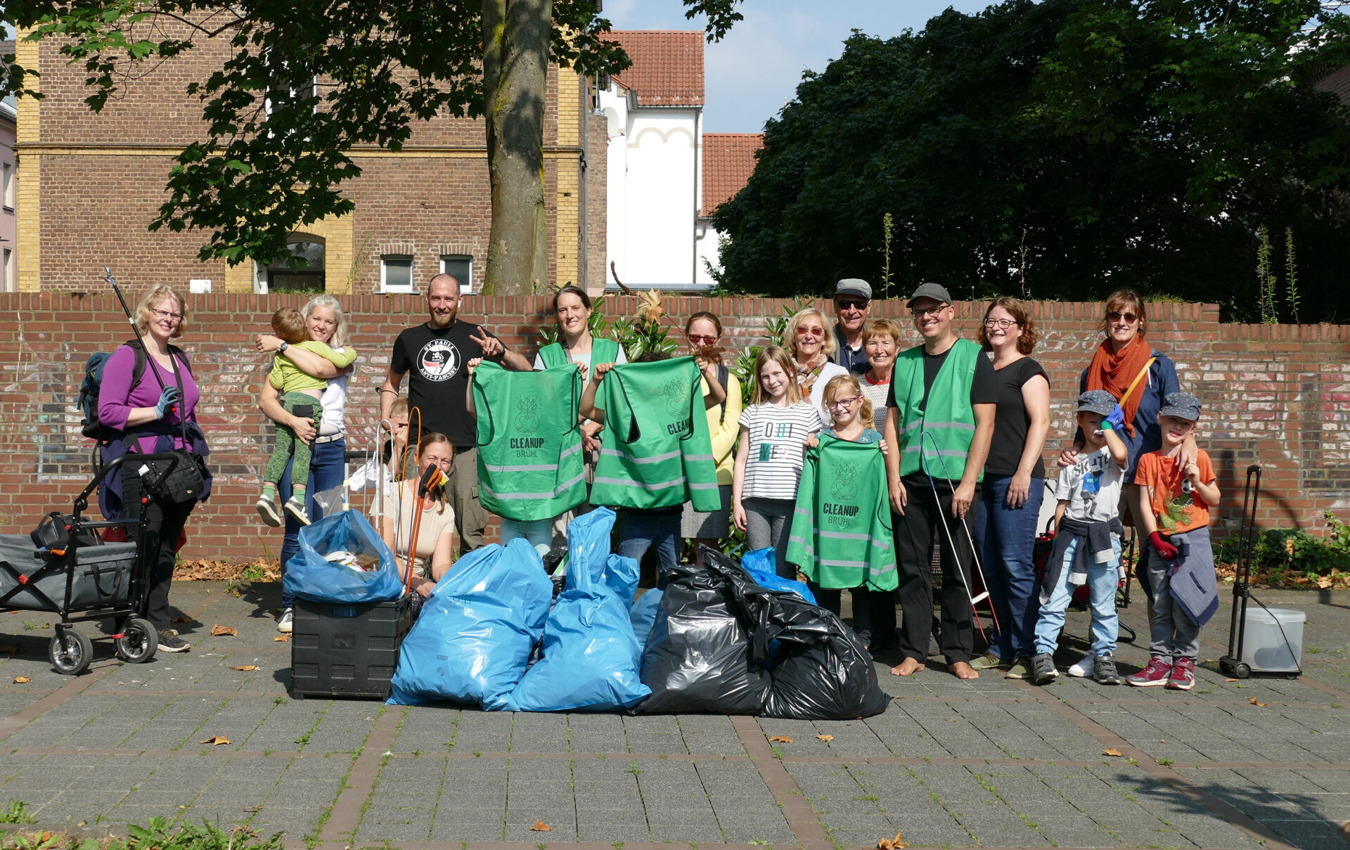 World Cleanup Day in Brühl (Nordrhein-Westfalen)