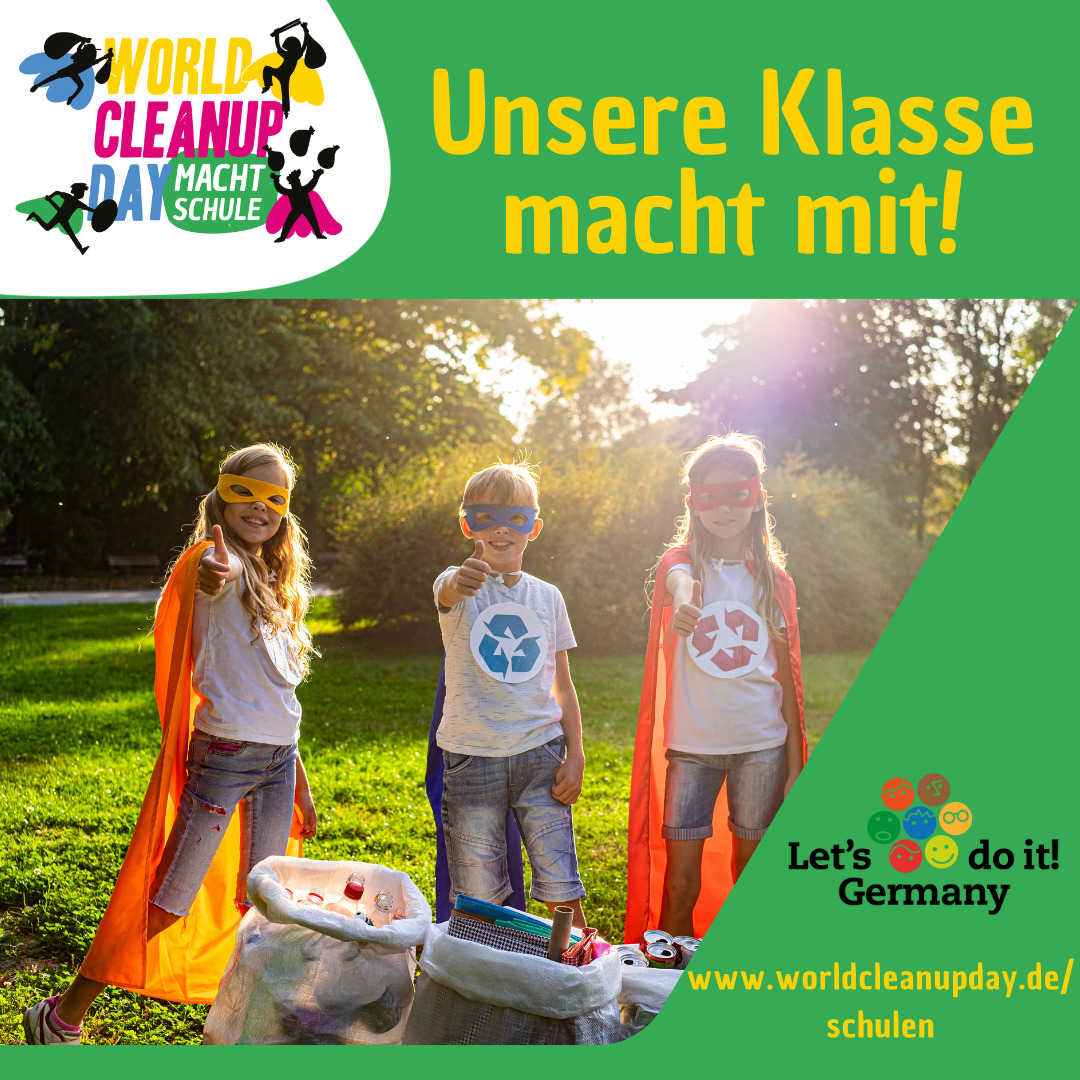 Müll-Sammel-Aktion Grundschule Königsknoll (Baden-Württemberg)