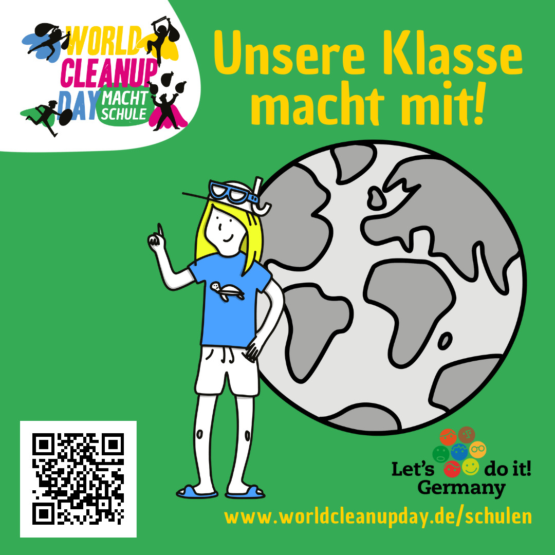 World Cleanup Day 2022 GS Heiligenwald - (Saarland)