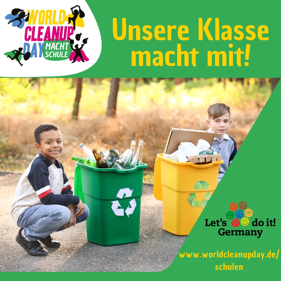 Gute-Taten-Scouts + IGS Melle goes World Cleanup Day (Niedersachsen)