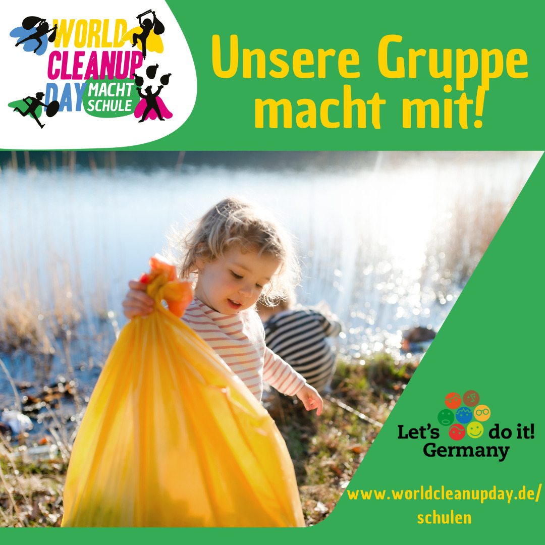Kindergarten St. Franziskus Clean Up Day 2022 (Bayern)