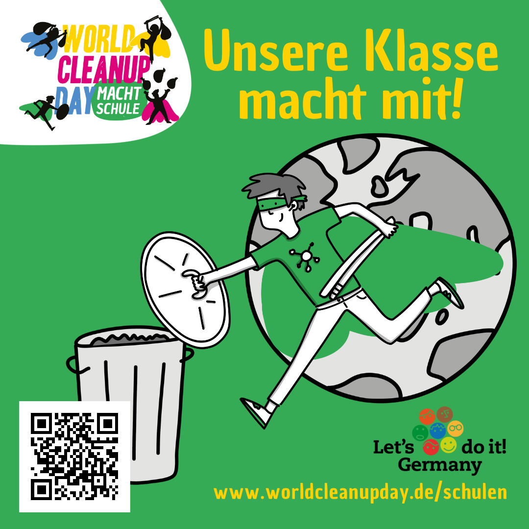 Schulaktion Cleanup day (Niedersachsen)