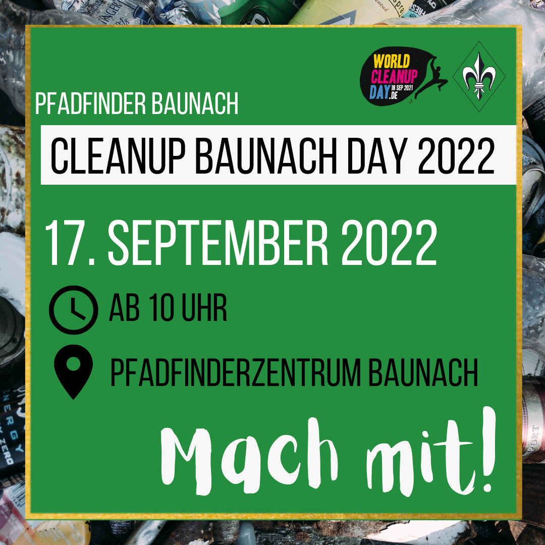 Cleanup Baunach Day 2022 (Bayern)