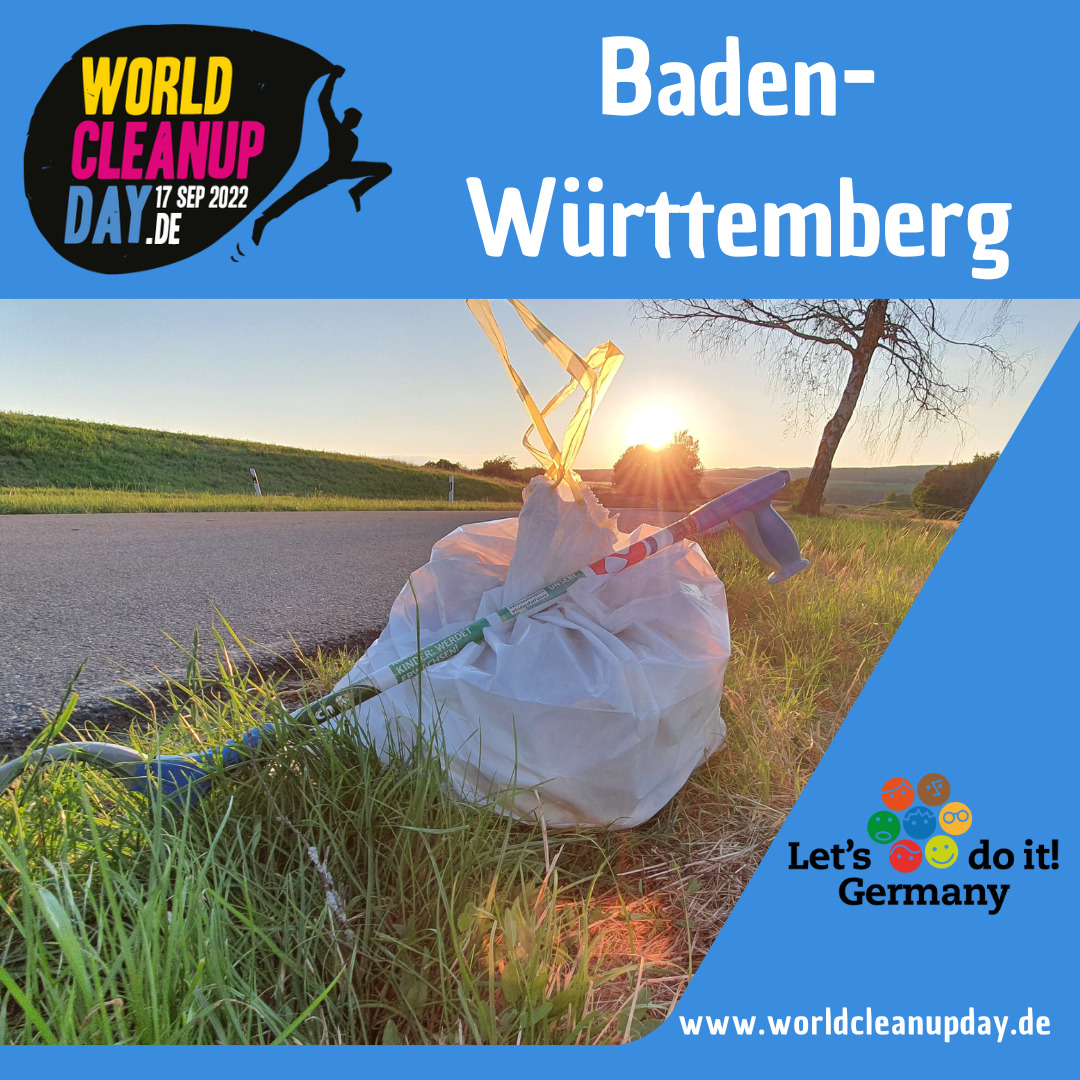 World Cleanup Day im Steckfeld (Baden-Württemberg)