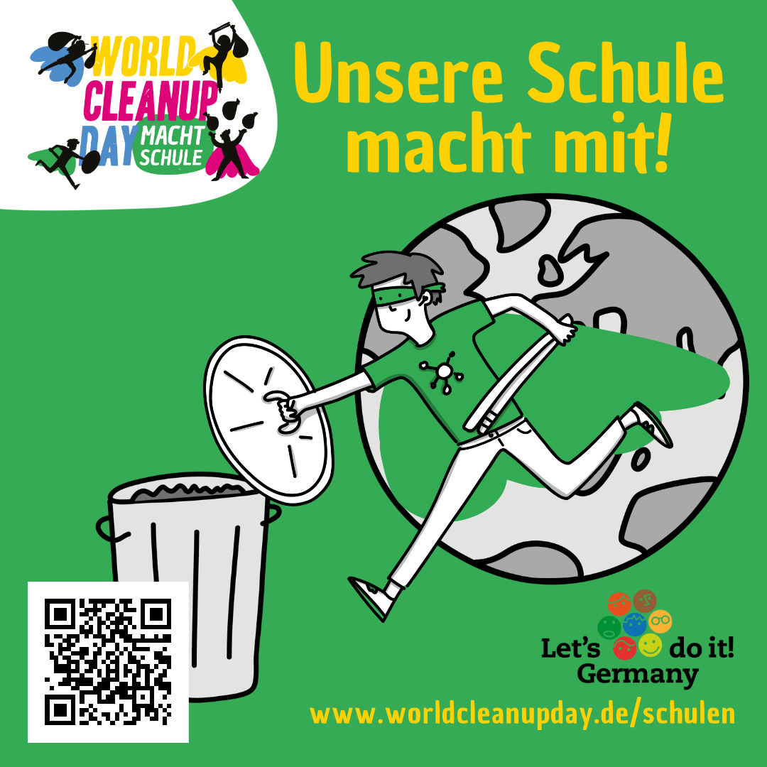 World Cleanup Day am AFG Werne (Nordrhein-Westfalen)