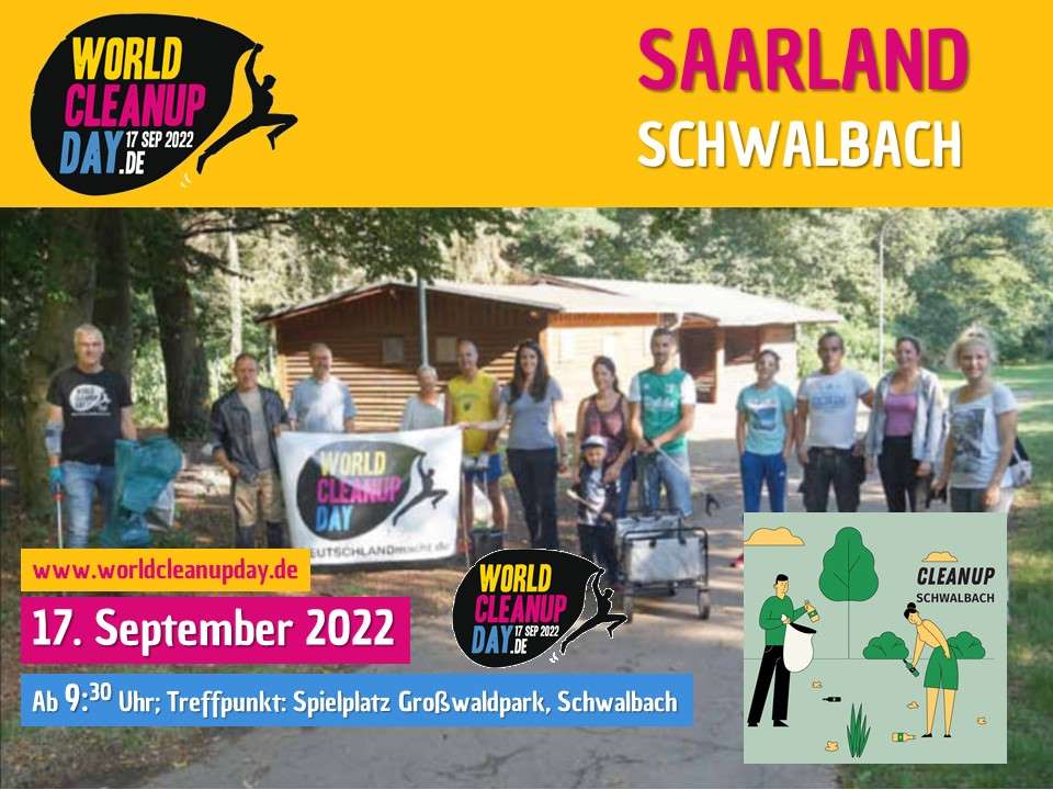World Cleanup Day in Schwalbach (Saarland)