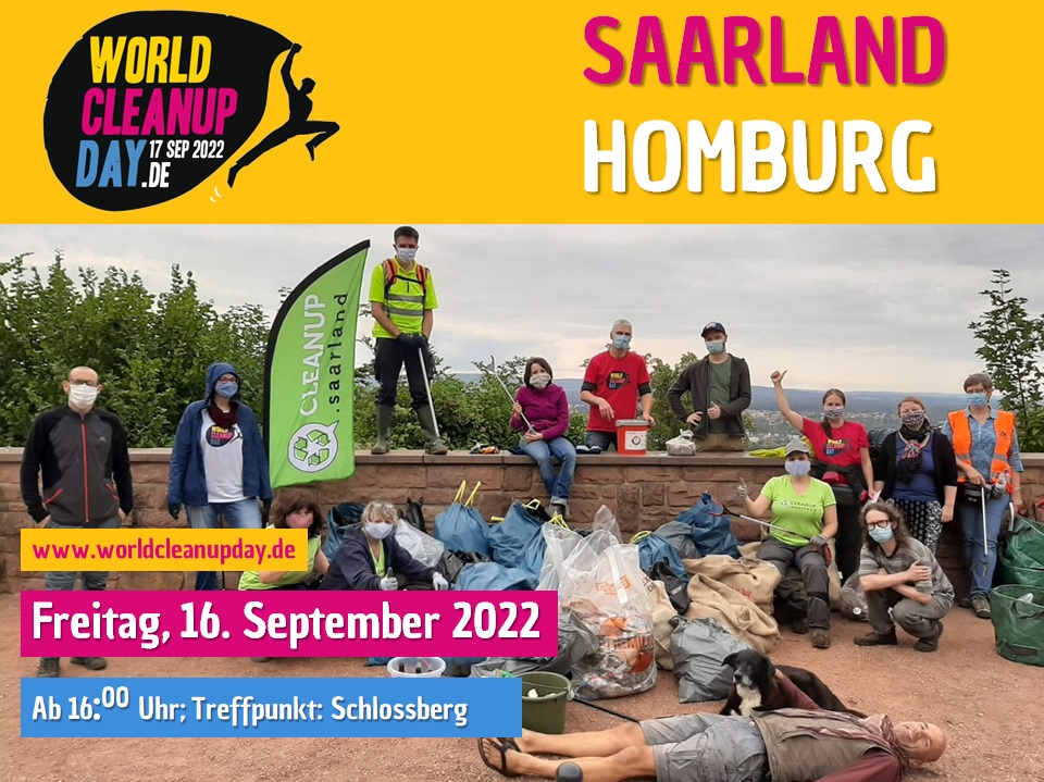 World Cleanup Day in Homburg (Saarland)