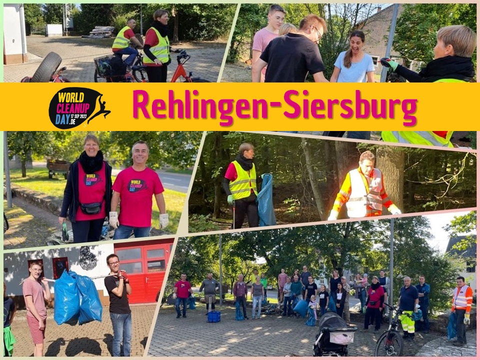 World Cleanup Day in Rehlingen-Siersburg (Saarland)