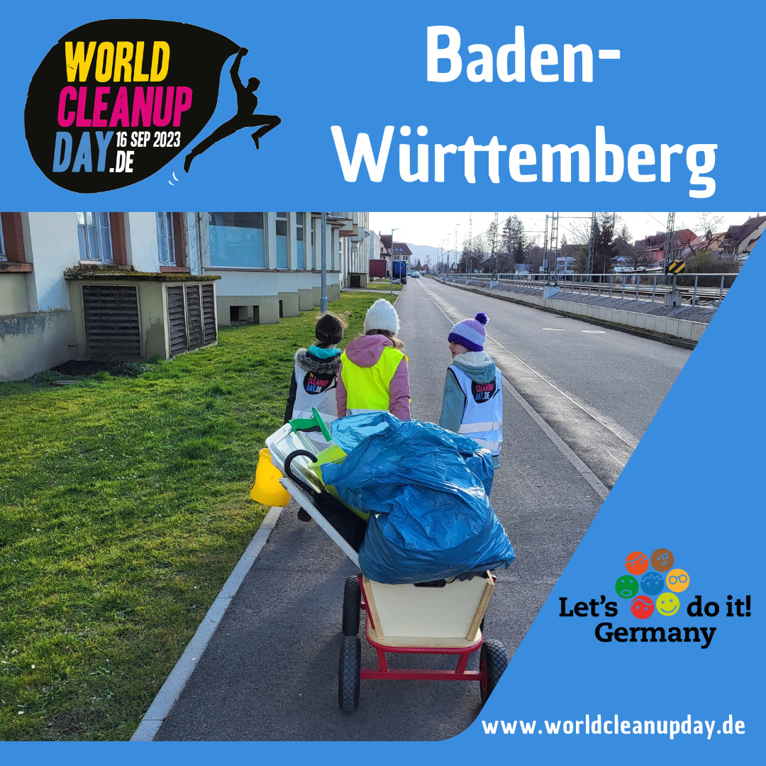 Erstes World Clean Up in Walldorf (Baden-Württemberg)