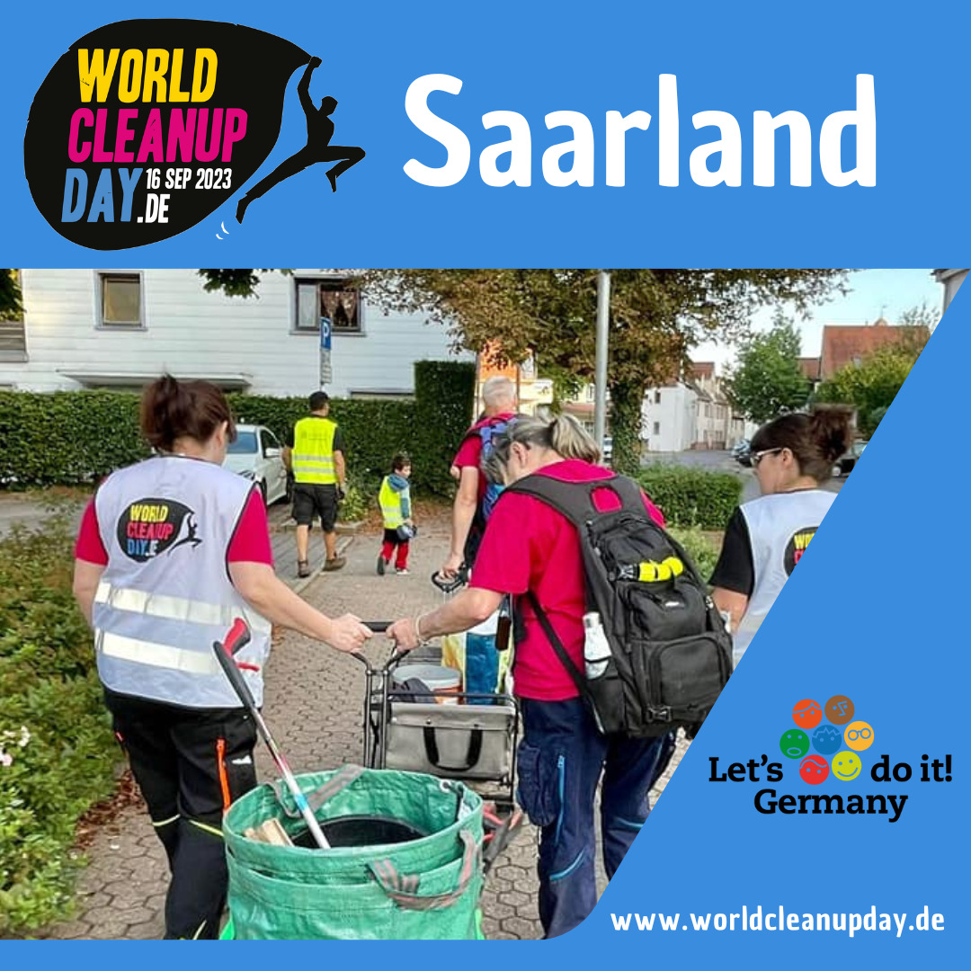 World Clean Up Day am Bostalsee (Saarland)
