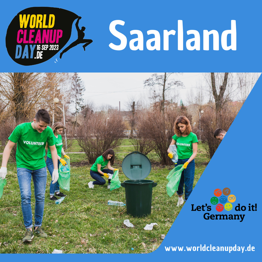 World Cleanup Day in Kleinblittersdorf (Saarland)
