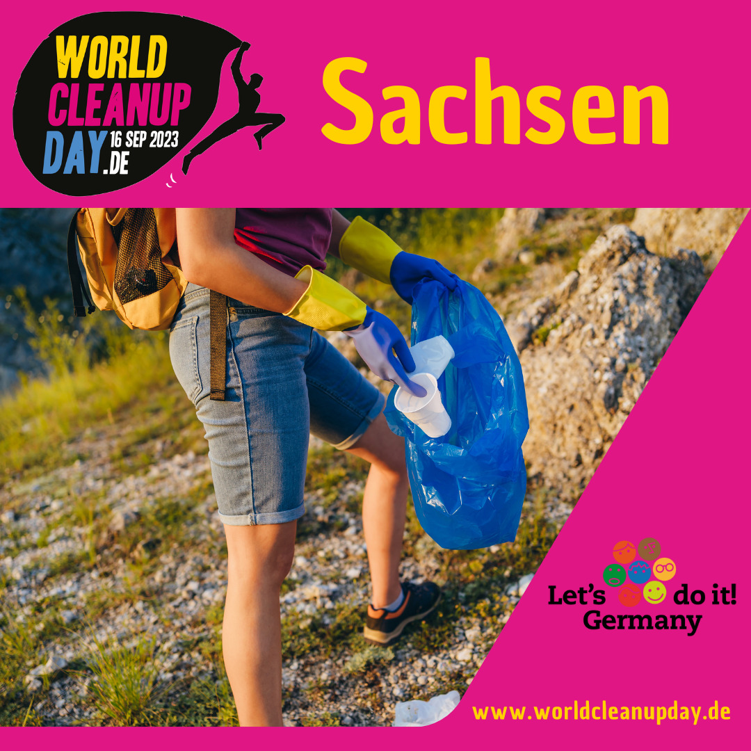 Beitrag zur Bewahrung der Schöpfung am World Cleanup Day (Sachsen)