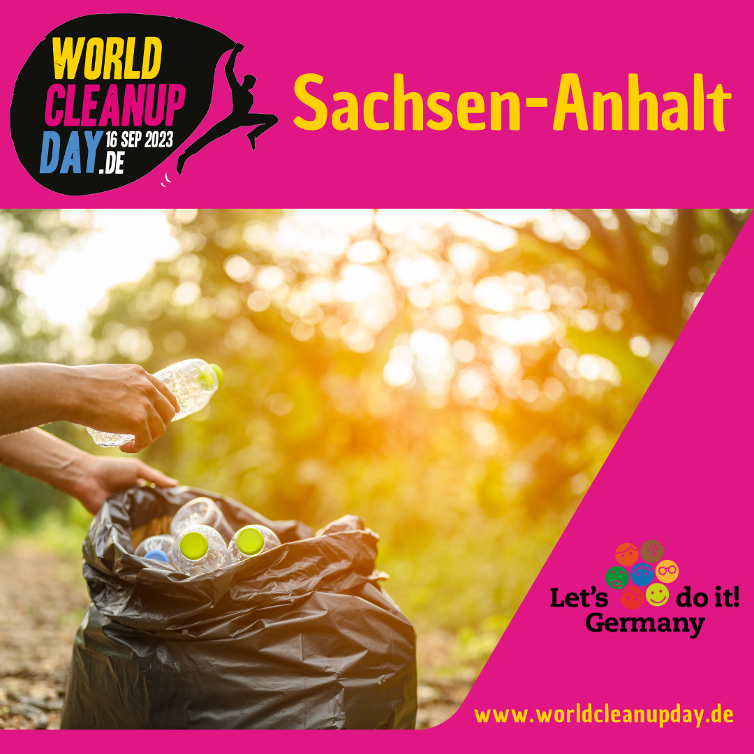Wir sind dabei, seid ihr es auch? World Cleanup Day im Jerichower Land! (Sachsen-Anhalt)