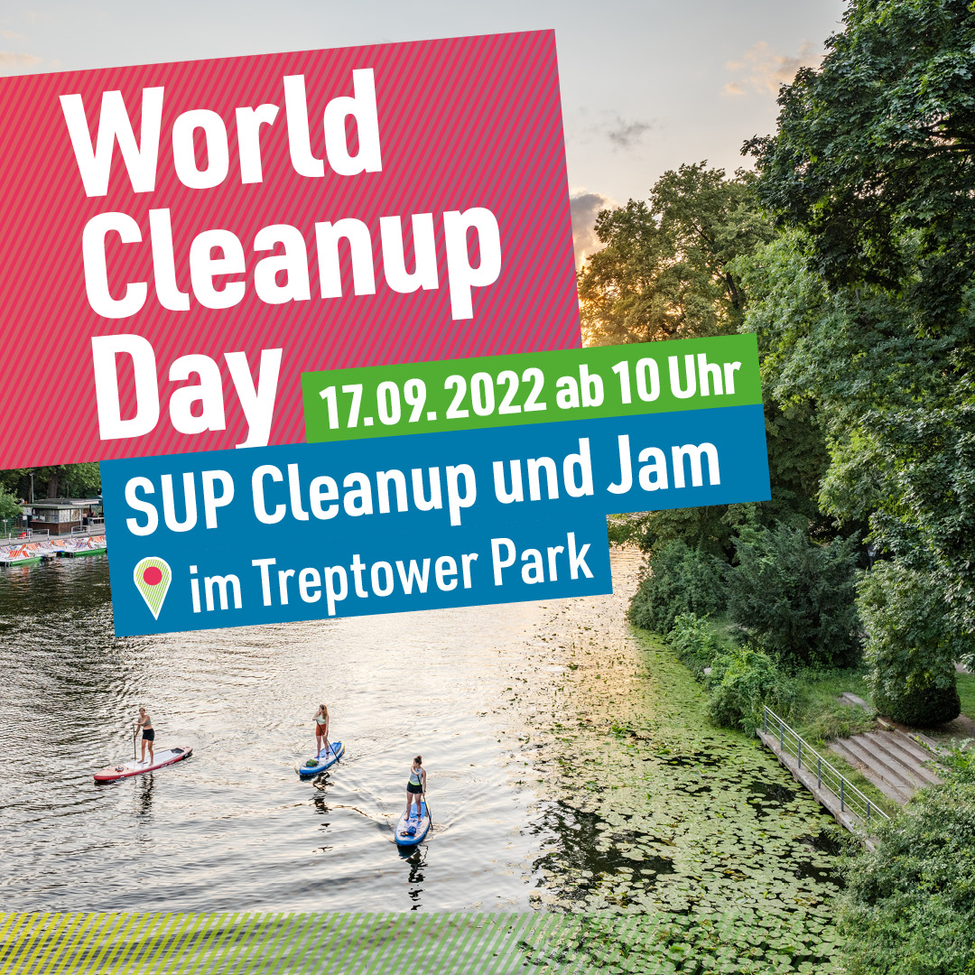 Cleanup im Treptower Park (Berlin)