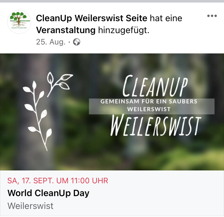 CleanUp Weilerswist Zentrum (Nordrhein-Westfalen)