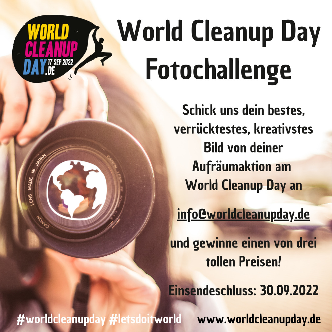 world cleanup day fotochallenge 2022
