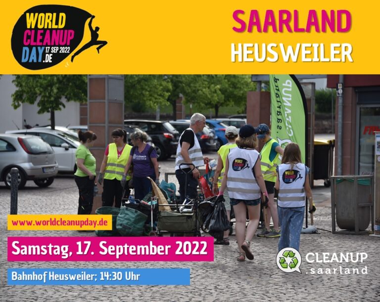 World Cleanup Day in Heusweiler