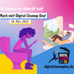 digital cleanup day 2023 - du kannst es überall tun
