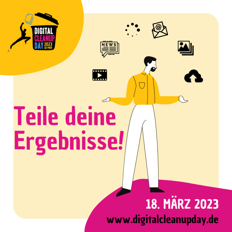 Digital Cleanup Day der digitale Aufräumtag