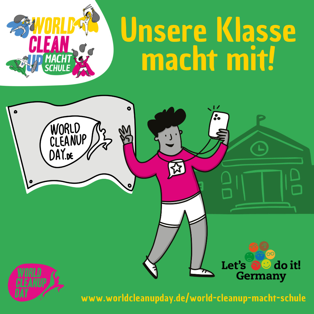 Gemeinsam stark für unsere Erde - Friedrich Wilhelm Murnau-Gesamtschule beim World Cleanup Day! (NRW)