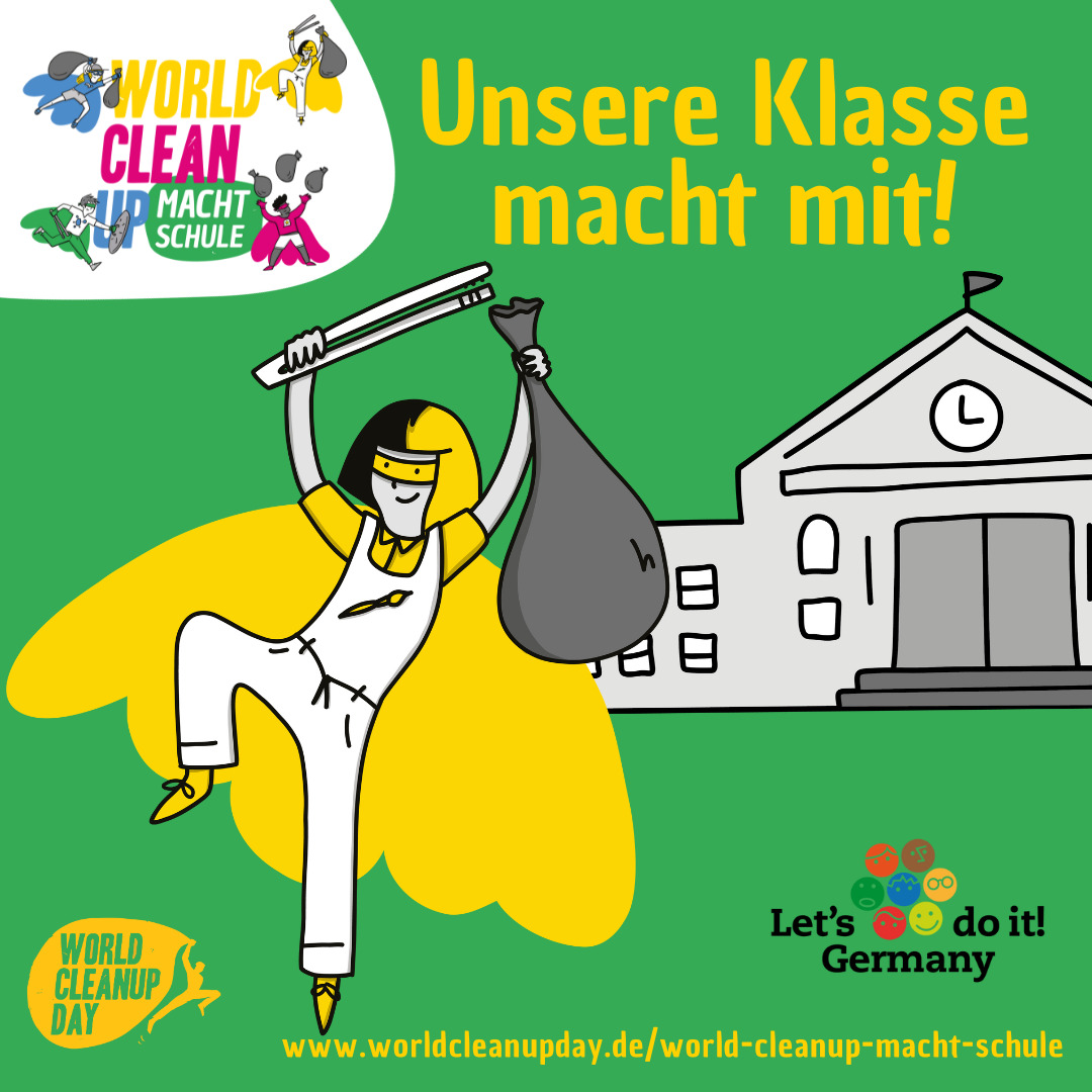 World Cleanup Day - das BBW macht mit! (Sachsen-Anhalt)