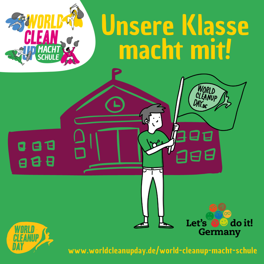 World-Cleanup-Day der OBS-Stadtmitte (Niedersachsen)