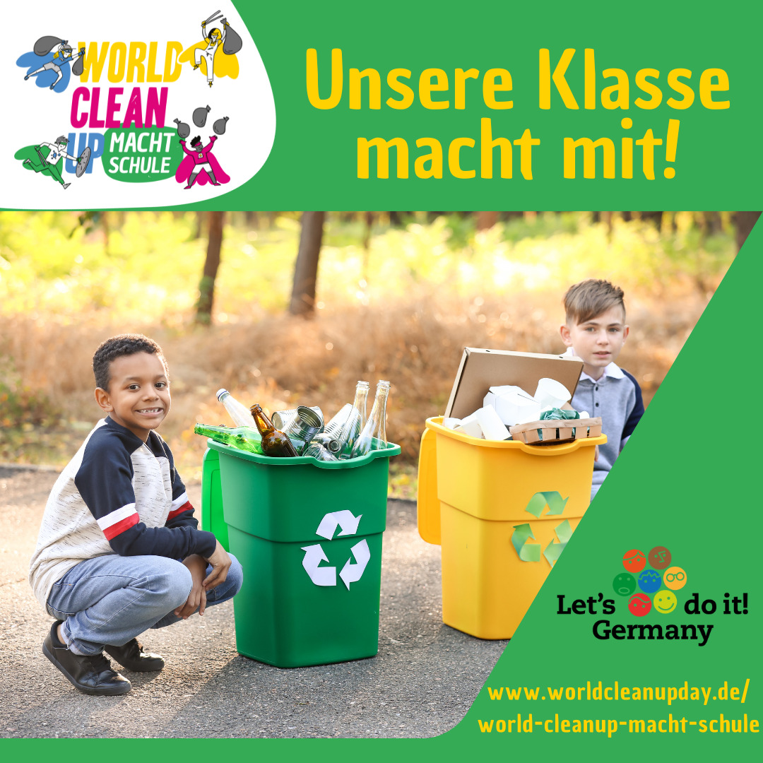 clean up together in Ilsenburg (Sachsen-Anhalt)