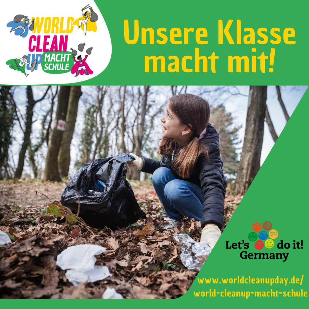 World Cleanup Day Schiebell Grundschule Drebkau (Brandenburg)