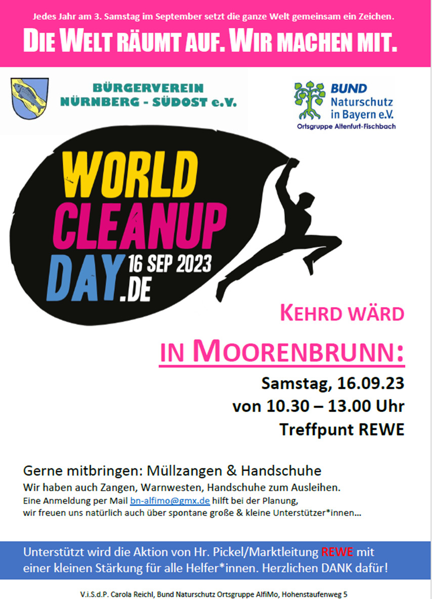 Cleanup Moorenbrunn (Bayern)