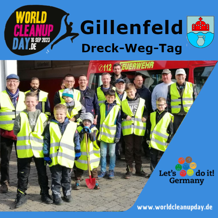 World-Clean-Up-Day Gillenfeld (Rheinland-Pfalz)