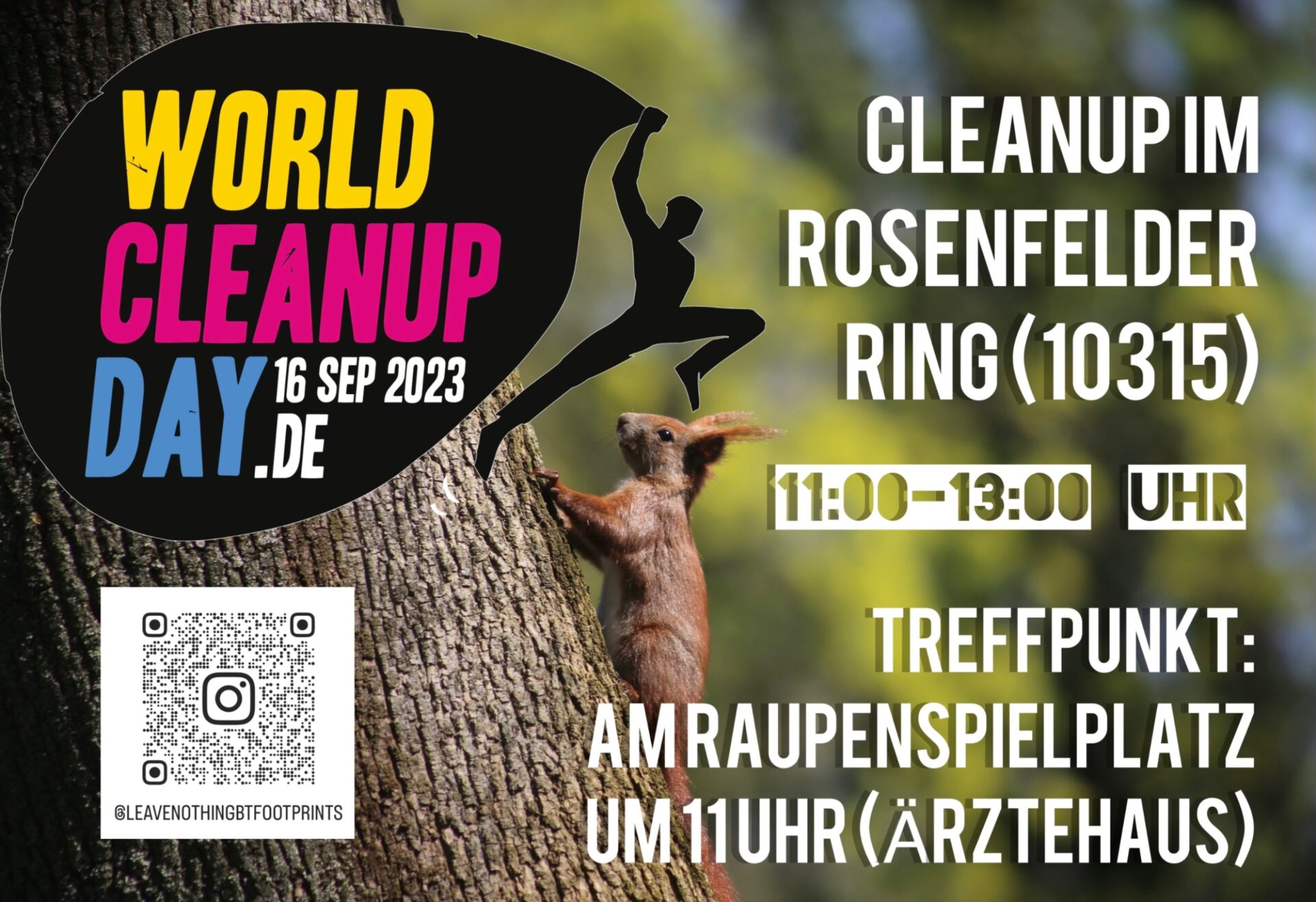 Cleanup im Rosenfelder Ring (Berlin)