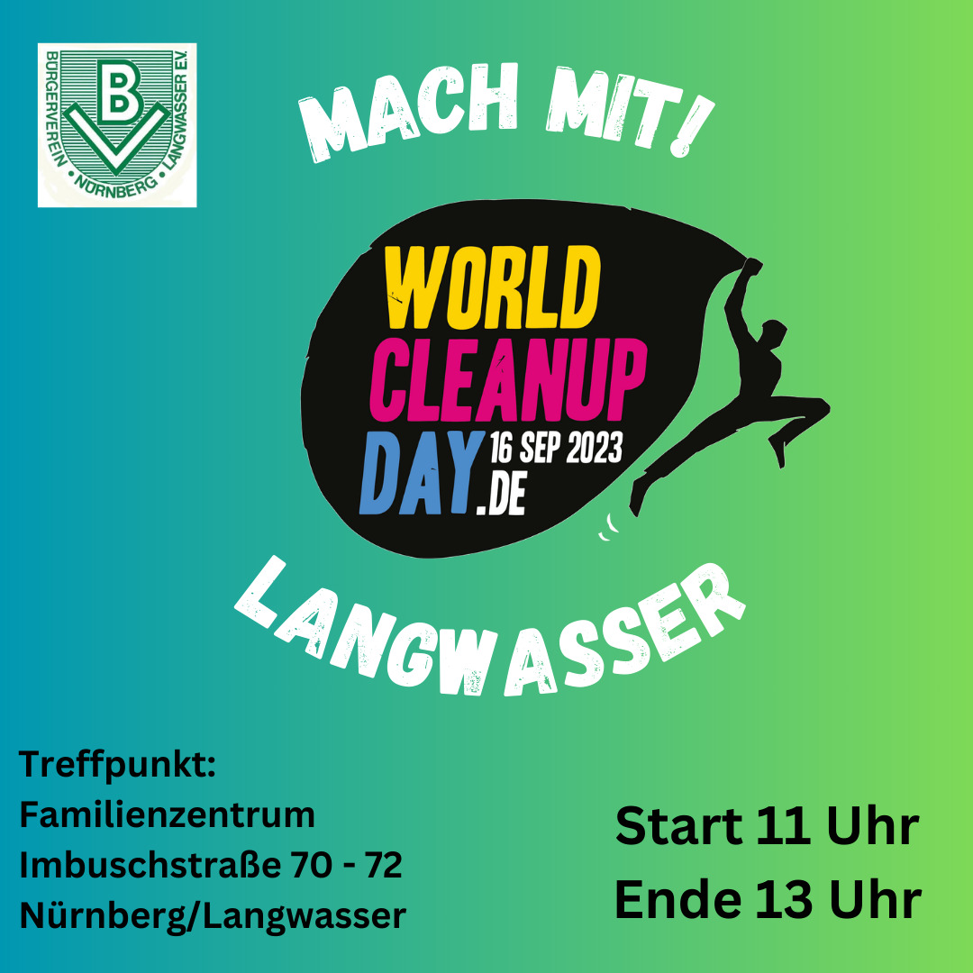 Cleanup Day 2023 - Nürnberg Langwasser (Bayern)