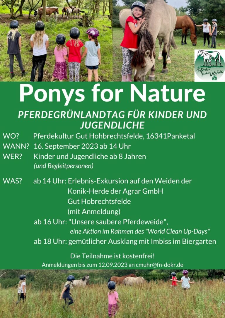 ponys for nature flyer final
